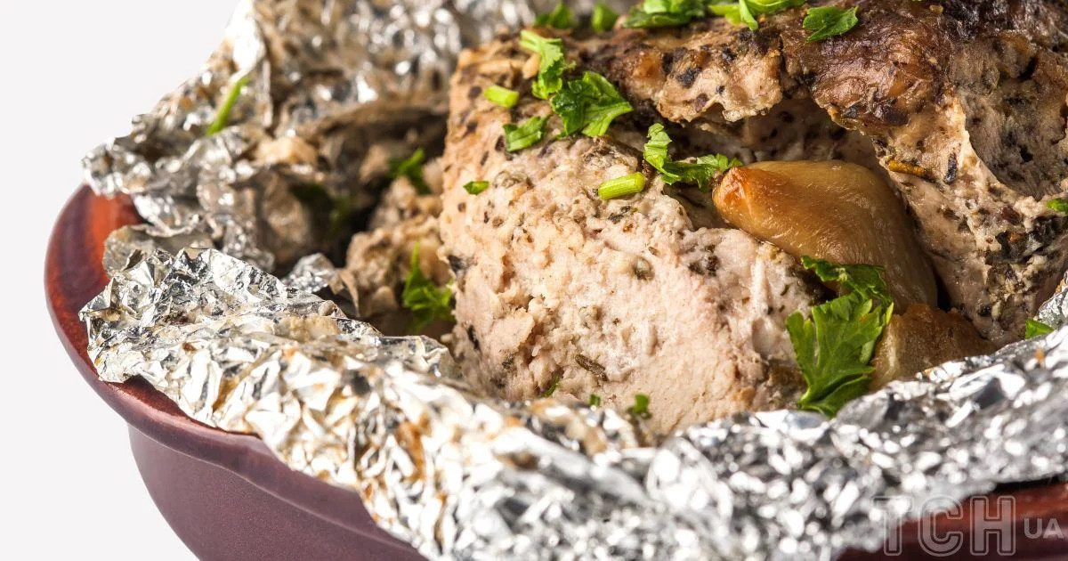 Мясо с овощами в духовке
